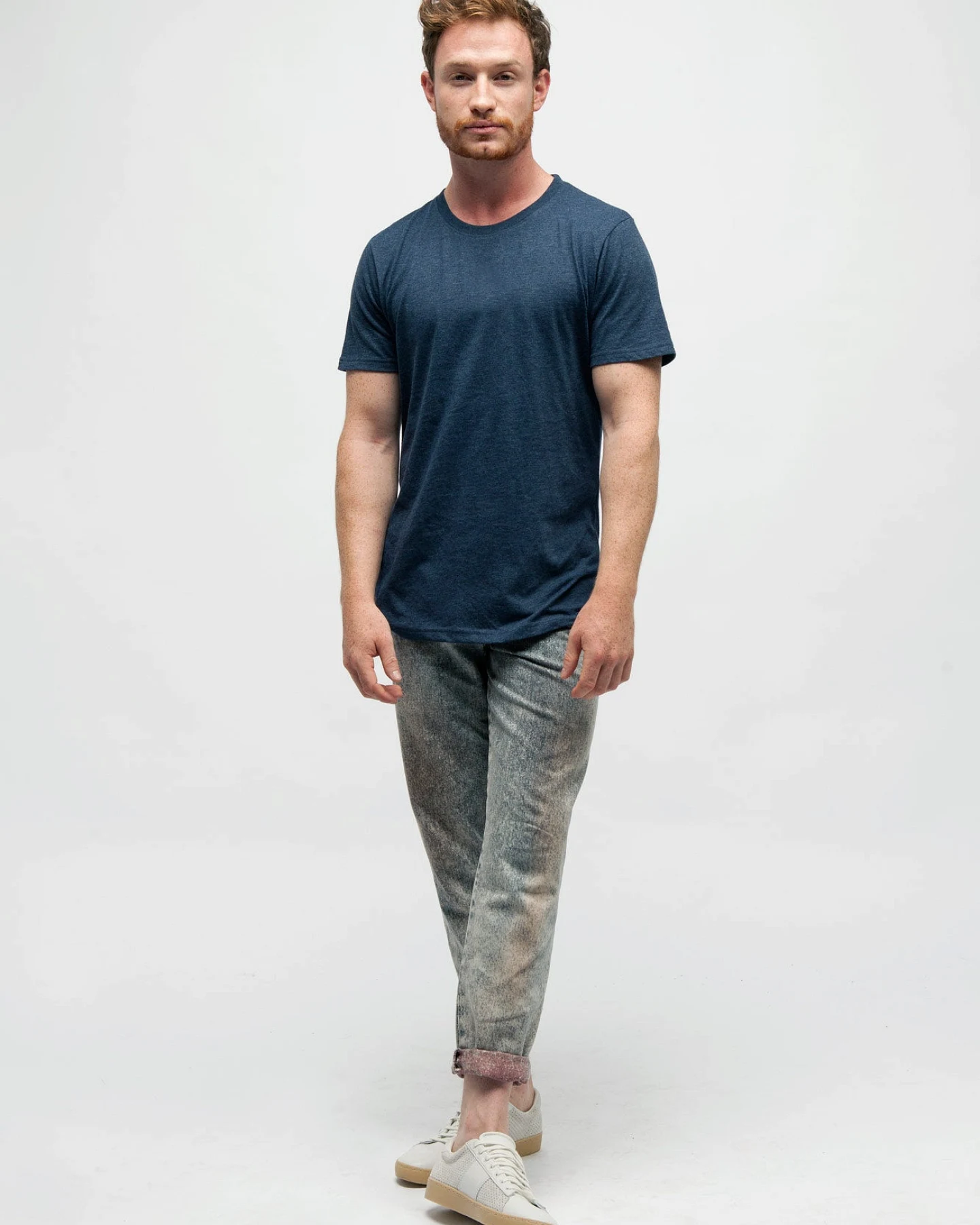 Recyceltes T-Shirt aus Bio Baumwolle und PET-Flaschen – Ansicht 2