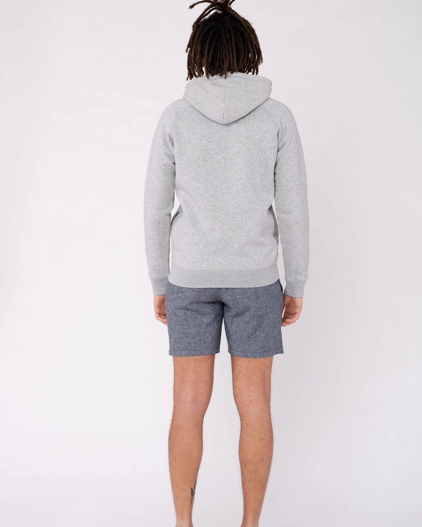 Sweatshirt Hoodie mit Seitentaschen – Ansicht 4
