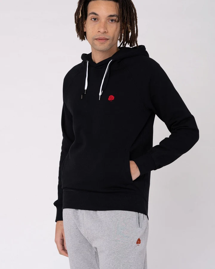 Pullover mit Kapuze für Männer Grau