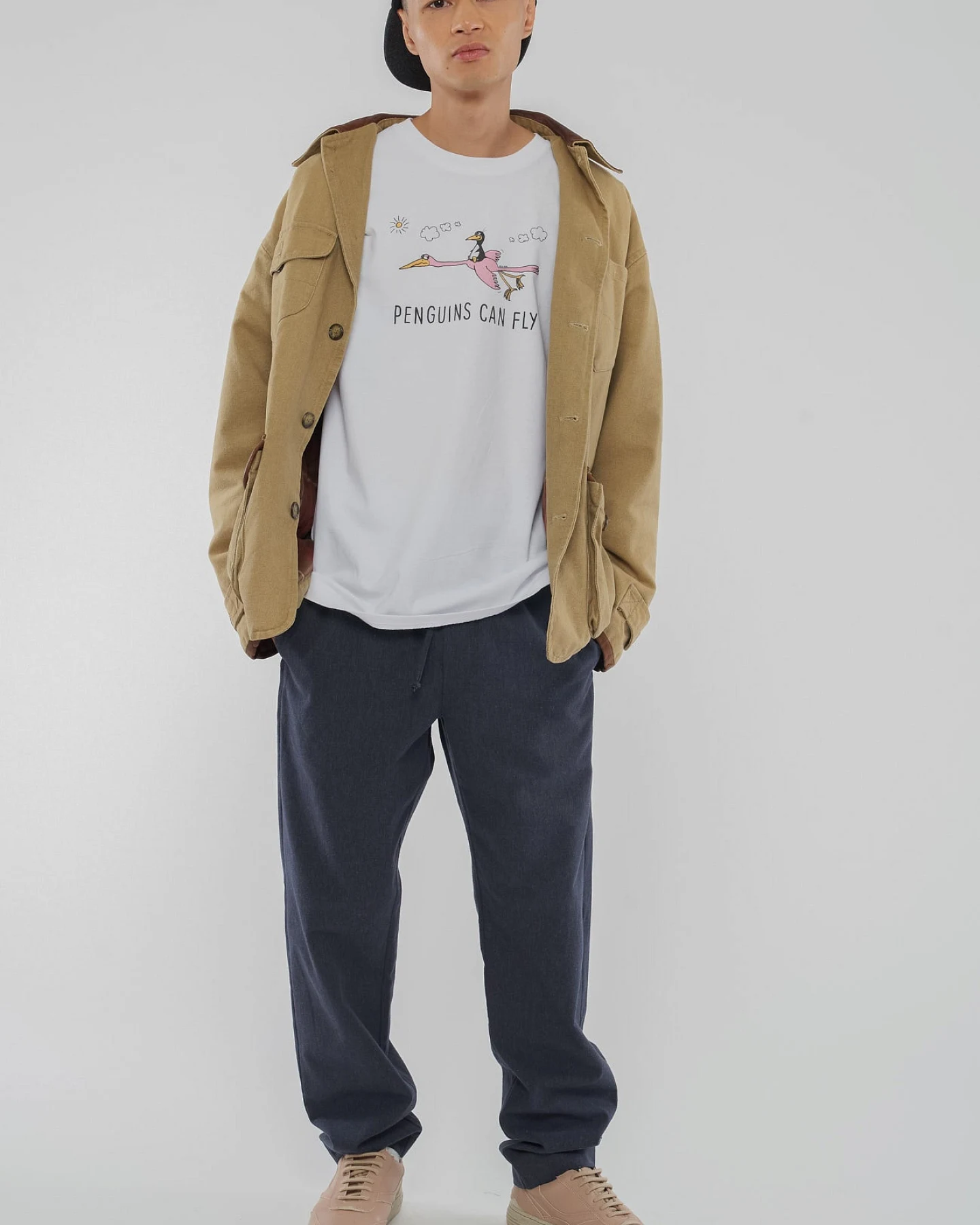 Flying Penguins Standard Bio T-Shirt – Ansicht 4