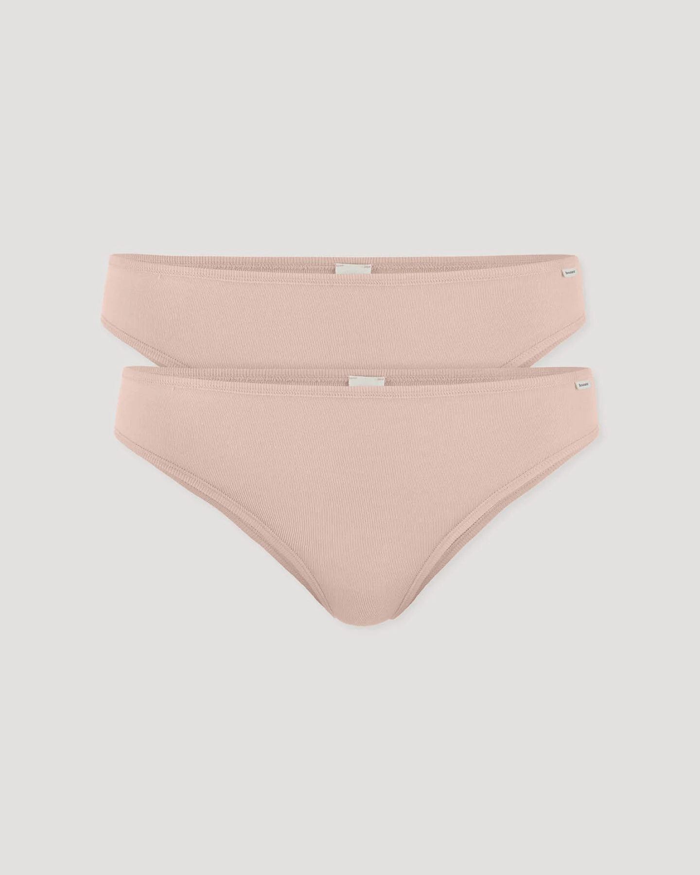 hessnatur Damen Slip Regular Cut im 2-Pack PURE COTTON aus Bio-Baumwolle - rosa - Größe 46 – Ansicht 4