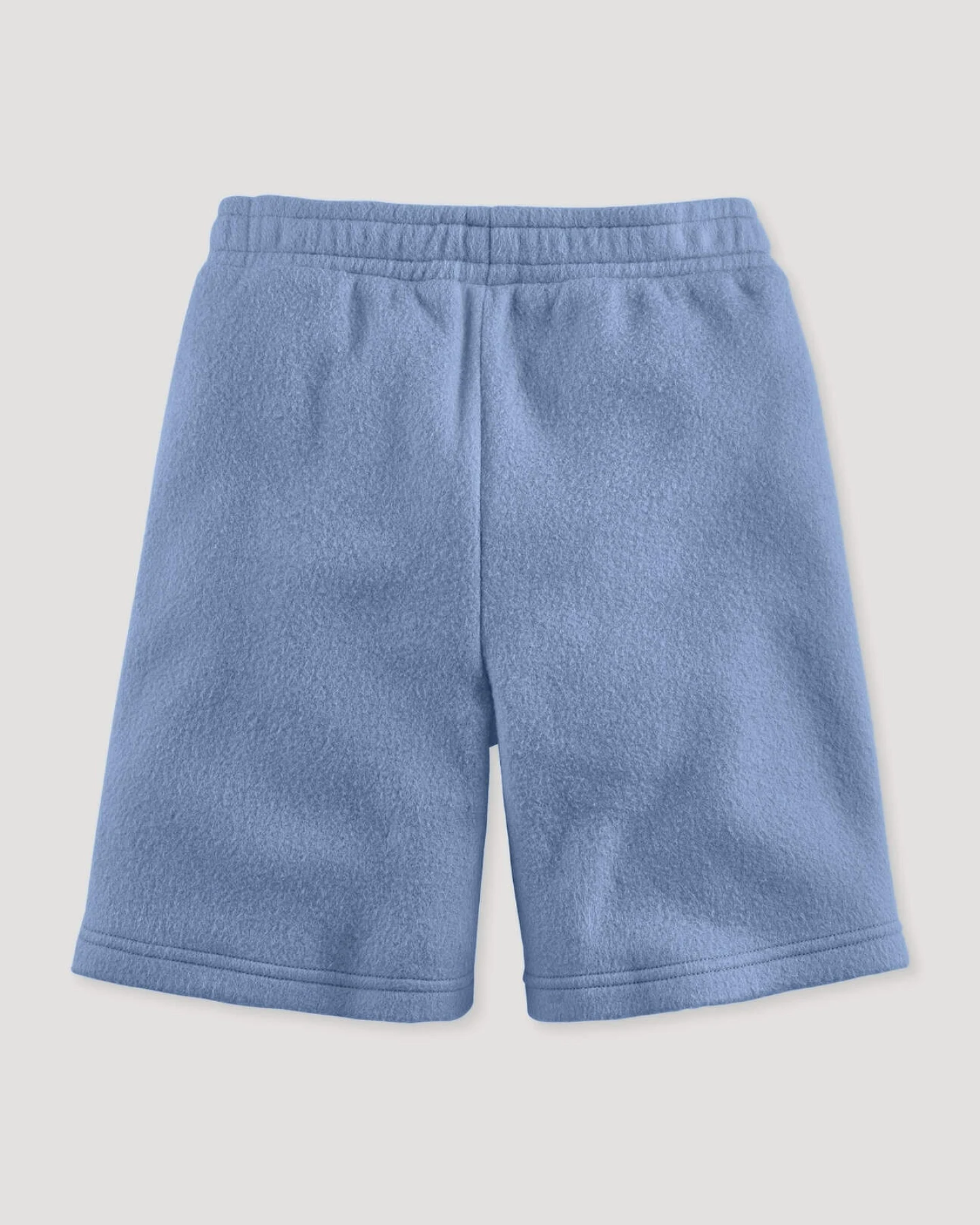 hessnatur Kinder Fleece Shorts aus Bio-Baumwolle - blau - Größe 134/140 – Ansicht 2