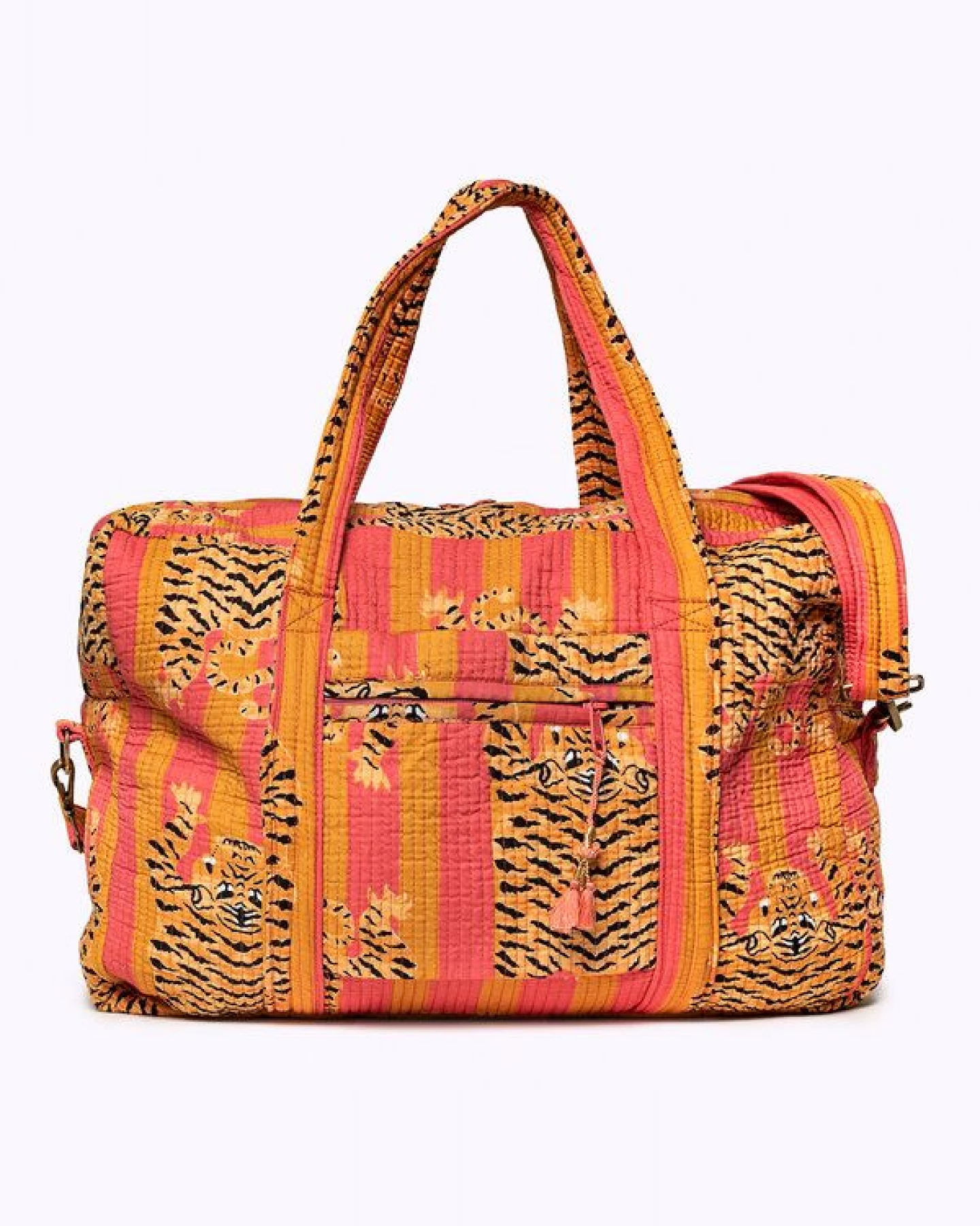 KIKOONI handgefertigte große Reisetasche " TRAVELER BAG " – Ansicht 4