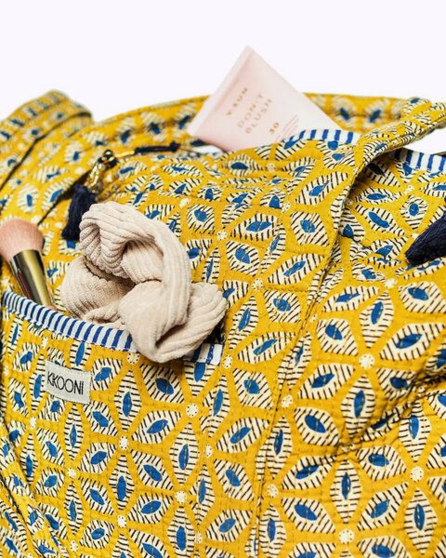 KIKOONI handgefertigte große Reisetasche " TRAVELER BAG " – Ansicht 4