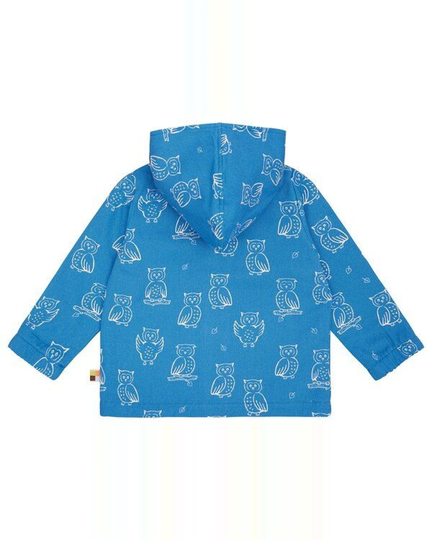 loud + proud Babys & Kinder Wasserabweisende Jacke mit Druck, GOTS-zertifiziert – Ansicht 2