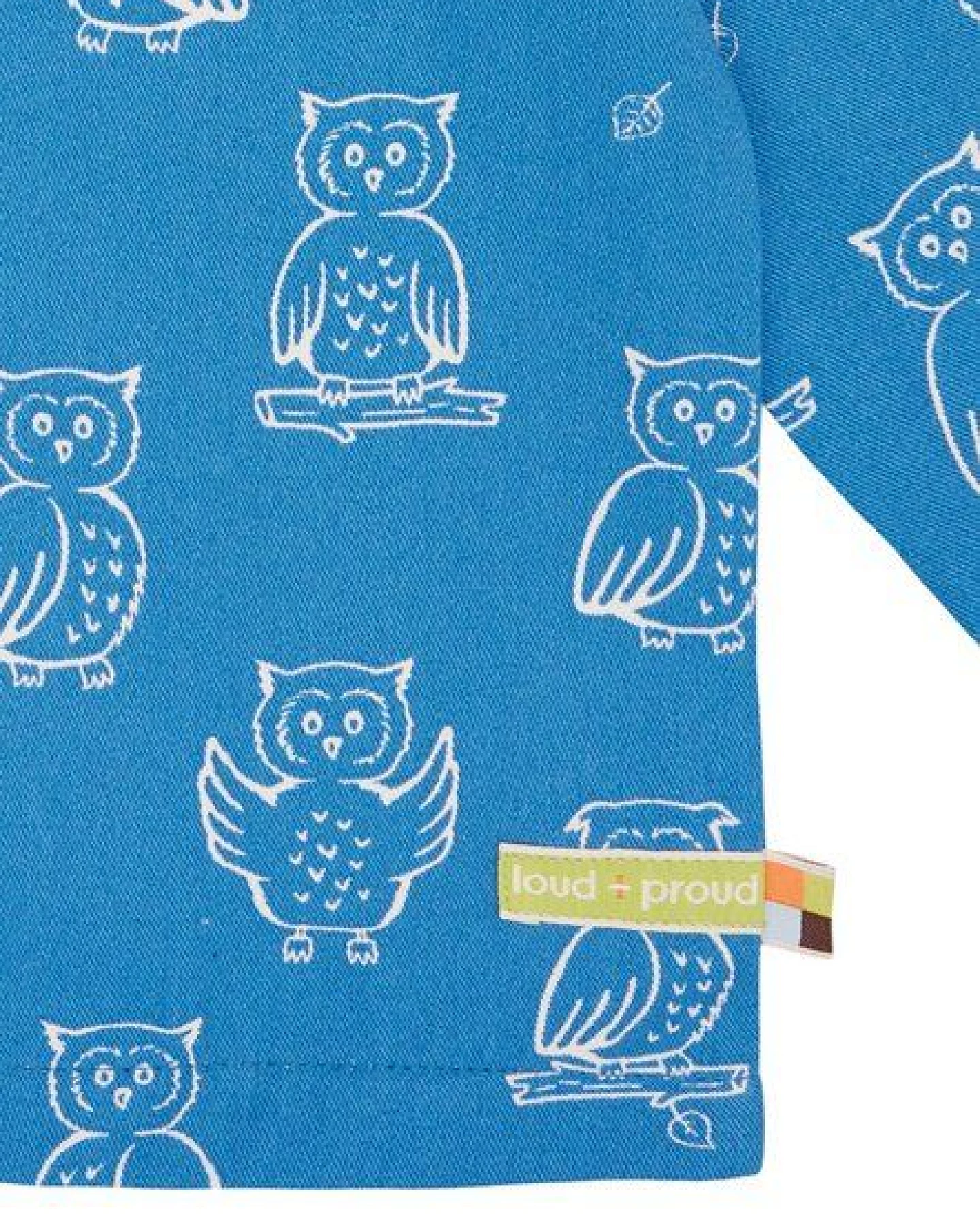loud + proud Babys & Kinder Wasserabweisende Jacke mit Druck, GOTS-zertifiziert – Ansicht 4