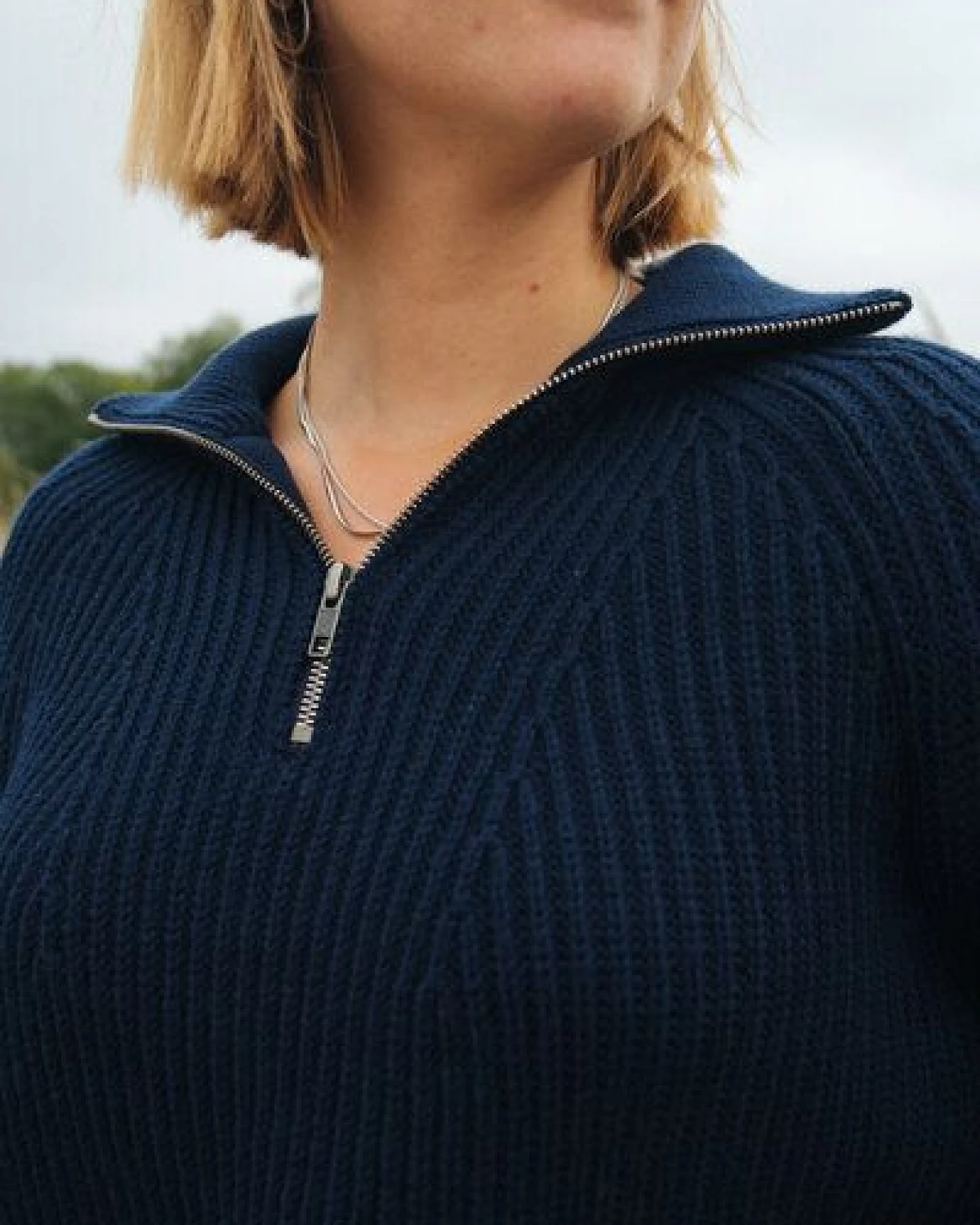 Troyer (Damen) aus 100% Merinowolle (GOTS) von SALZWASSER – Ansicht 3