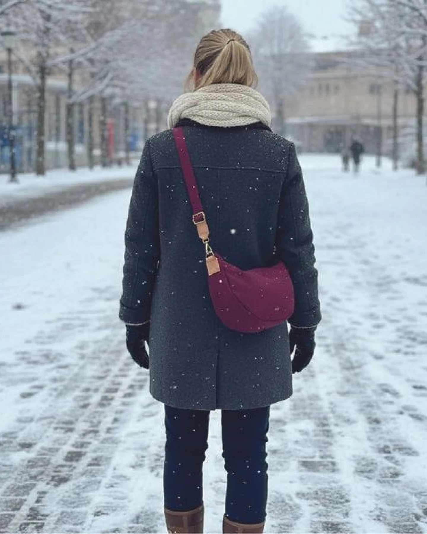 Sperling Bauchtasche "Easy" aus recyceltem PET & Kork mit Innenaufteilung – Ansicht 2