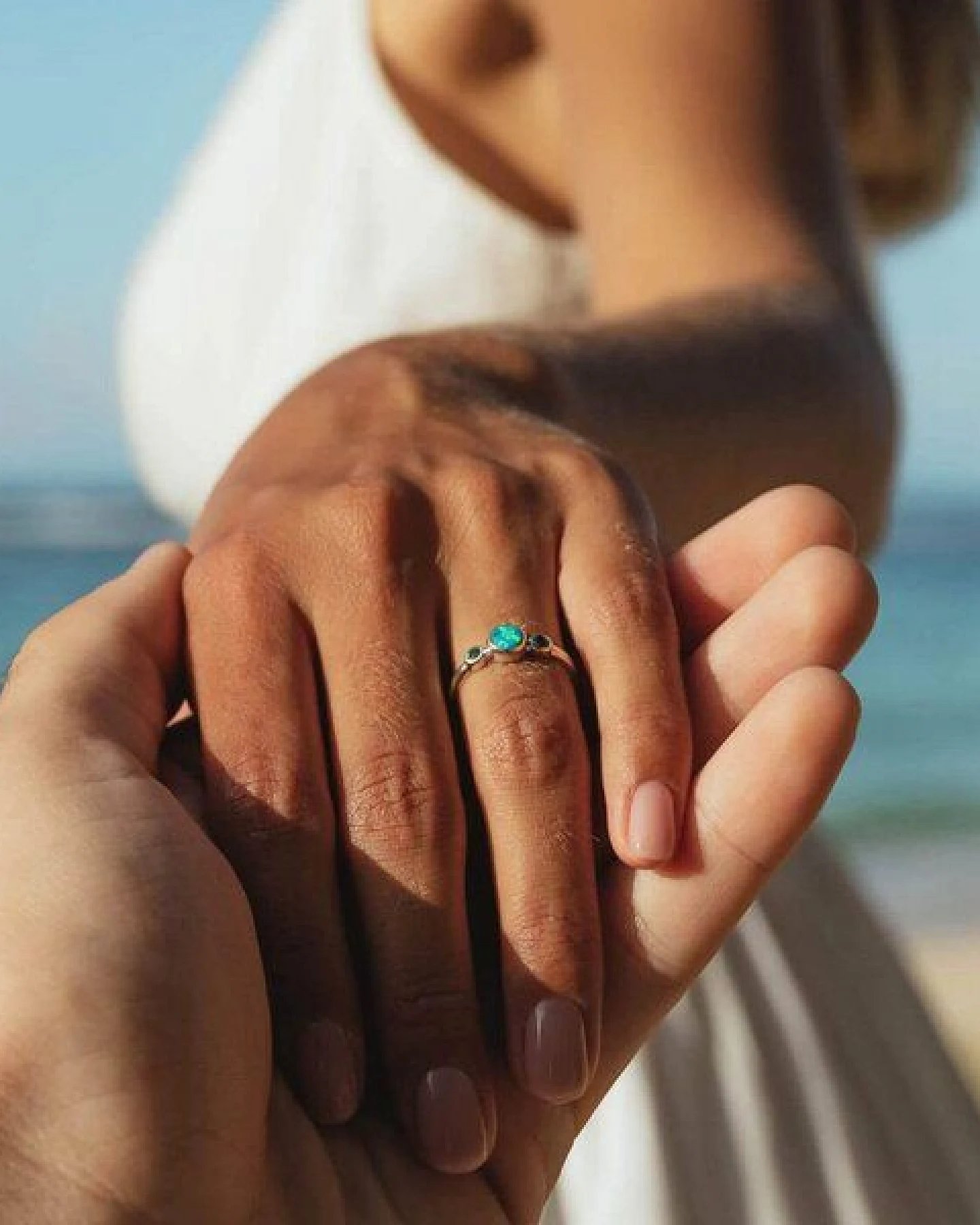Spirit of Island Silber Ring "Opal Universe" – Ansicht 4