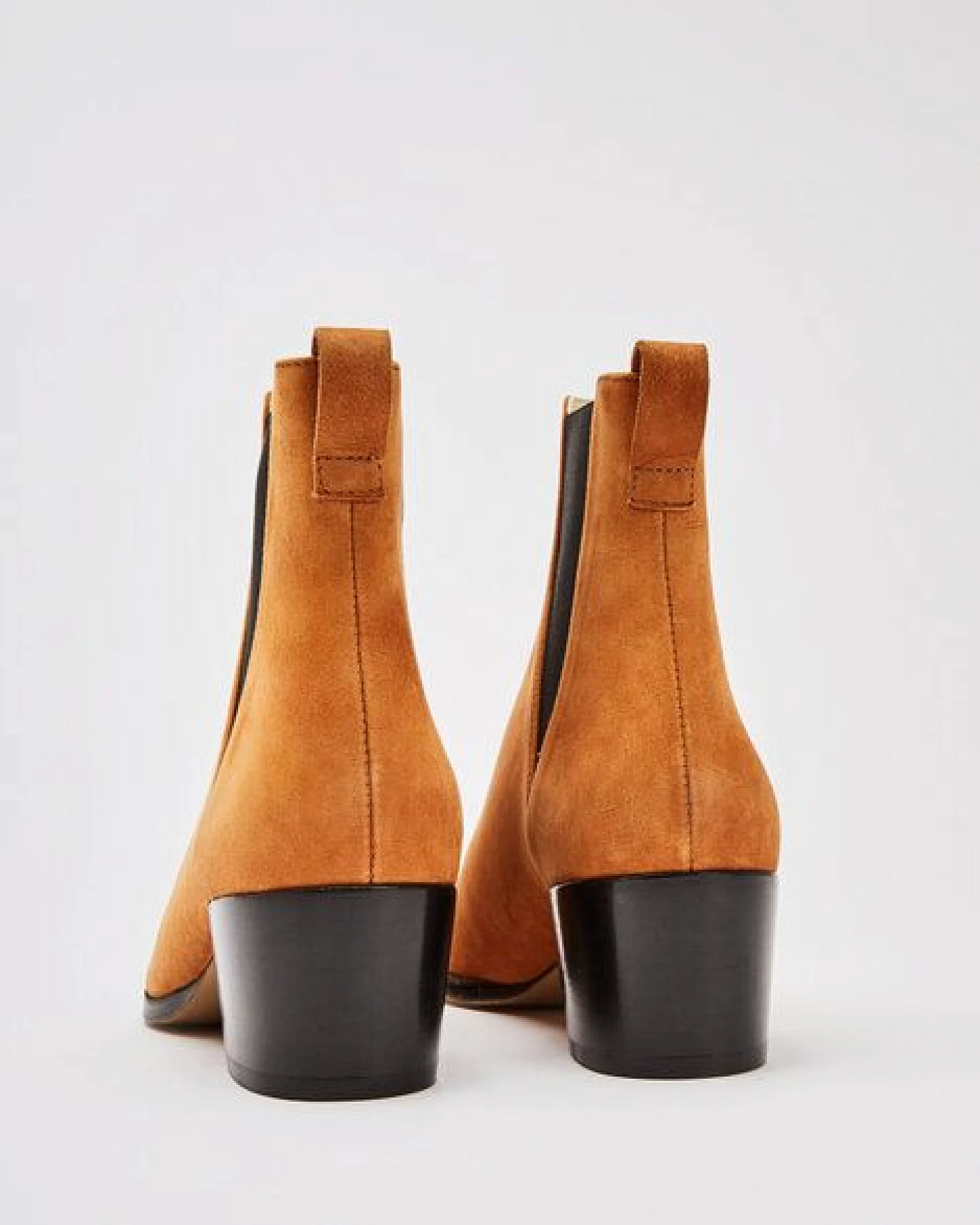 NINE TO FIVE #brygge - Chelsea Boot mit Blockabsatz aus Bioleder – Ansicht 4