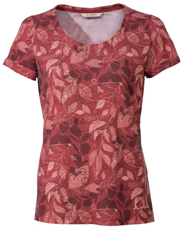 Vaude - Women's Skomer AOP - Funktionsshirt Gr 36 rot