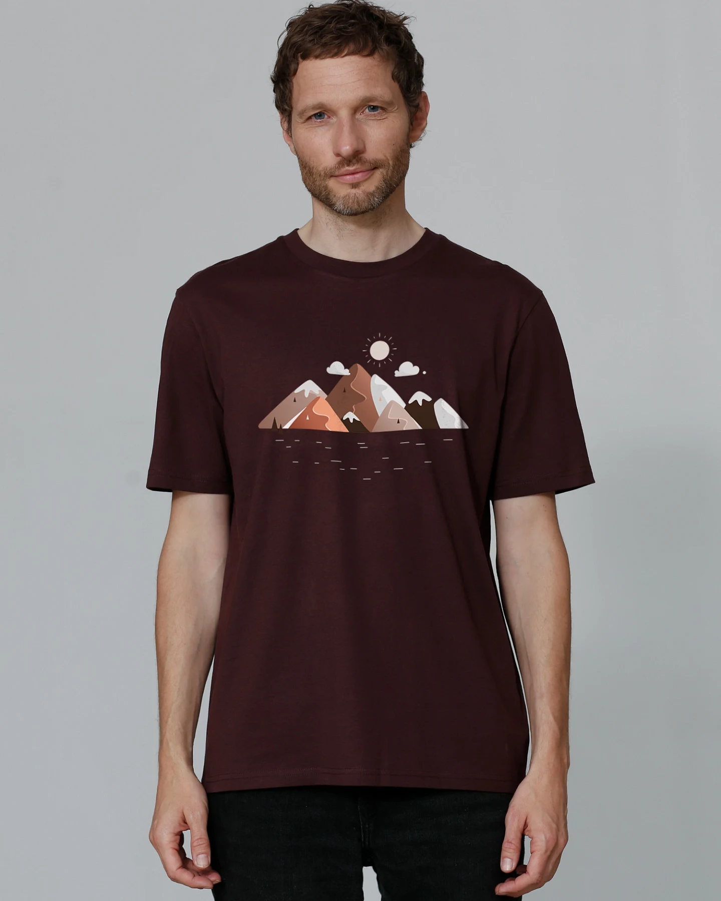 Watapparel T-Shirt Mountains & Moon – Ansicht 2