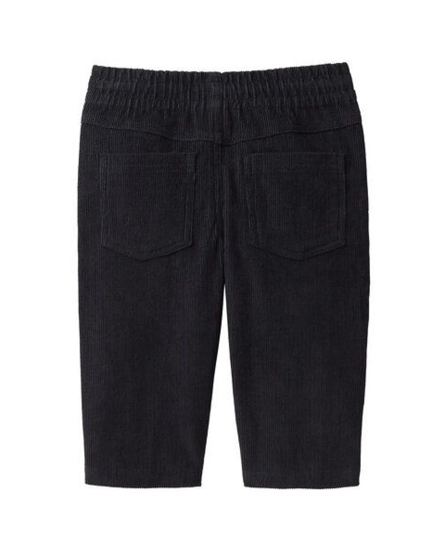 People Wear Organic Kord Hose, blau uni – Ansicht 2