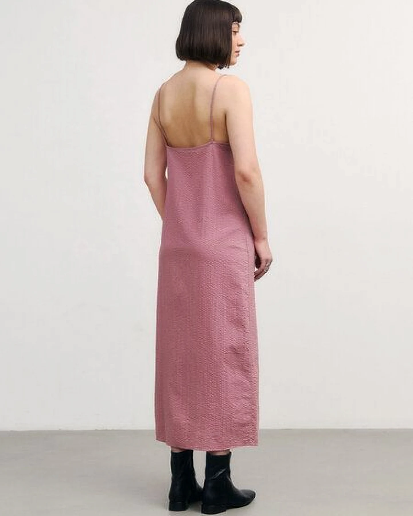 Rotholz Damen Kleis - Easy Dress - aus Bio-Baumwolle – Ansicht 2