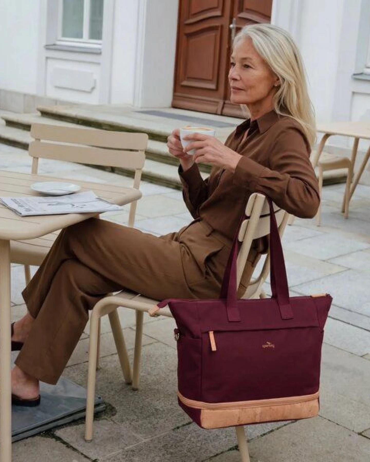Sperling Erweiterbarer Shopper "Divided" – Ansicht 2