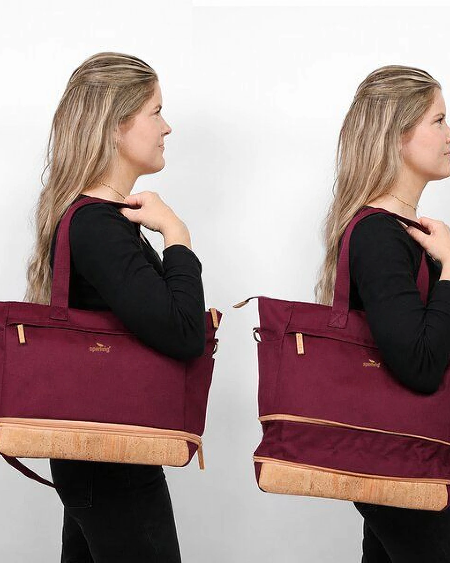 Sperling Erweiterbarer Shopper "Divided" – Ansicht 3