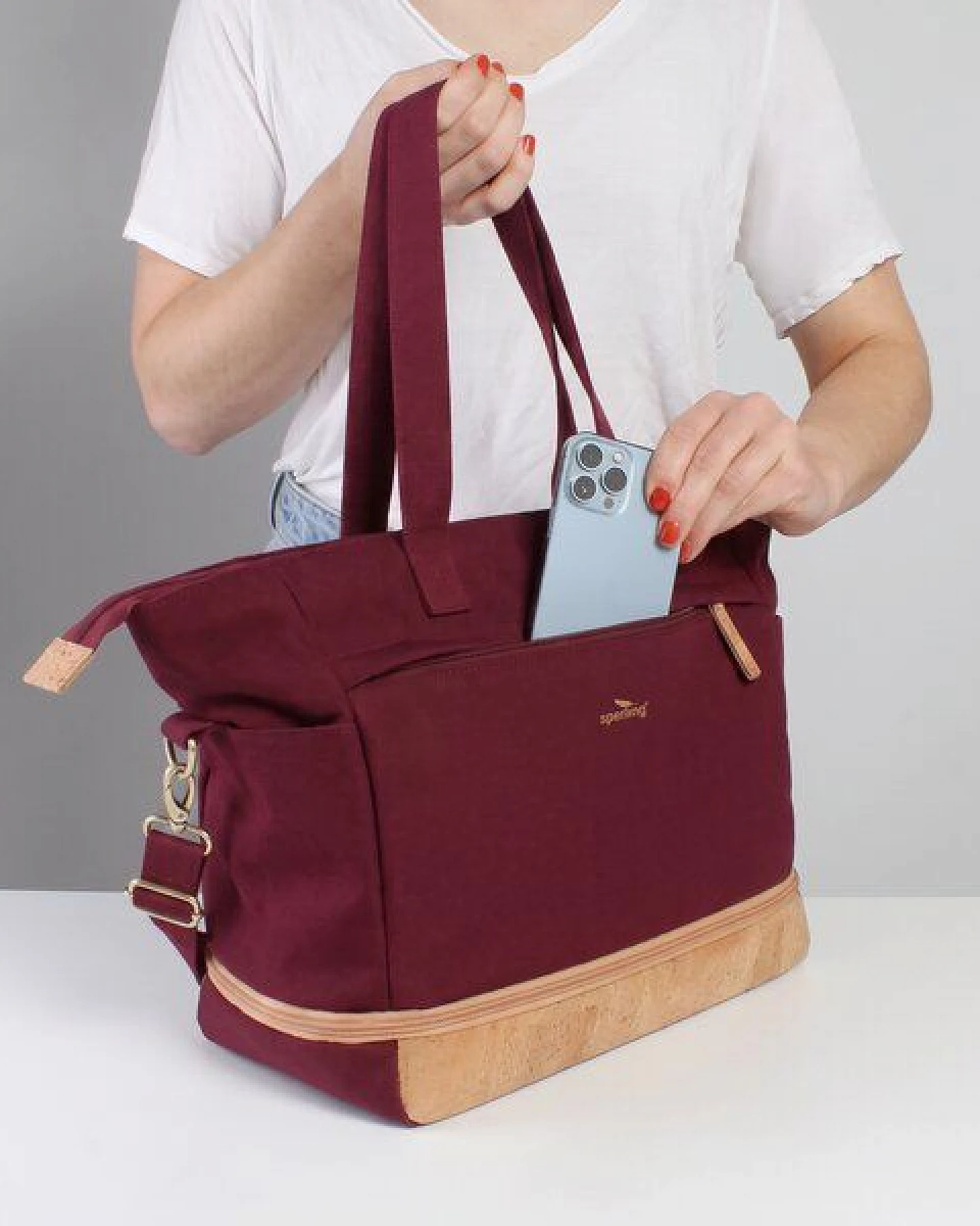 Sperling Erweiterbarer Shopper "Divided" – Ansicht 4