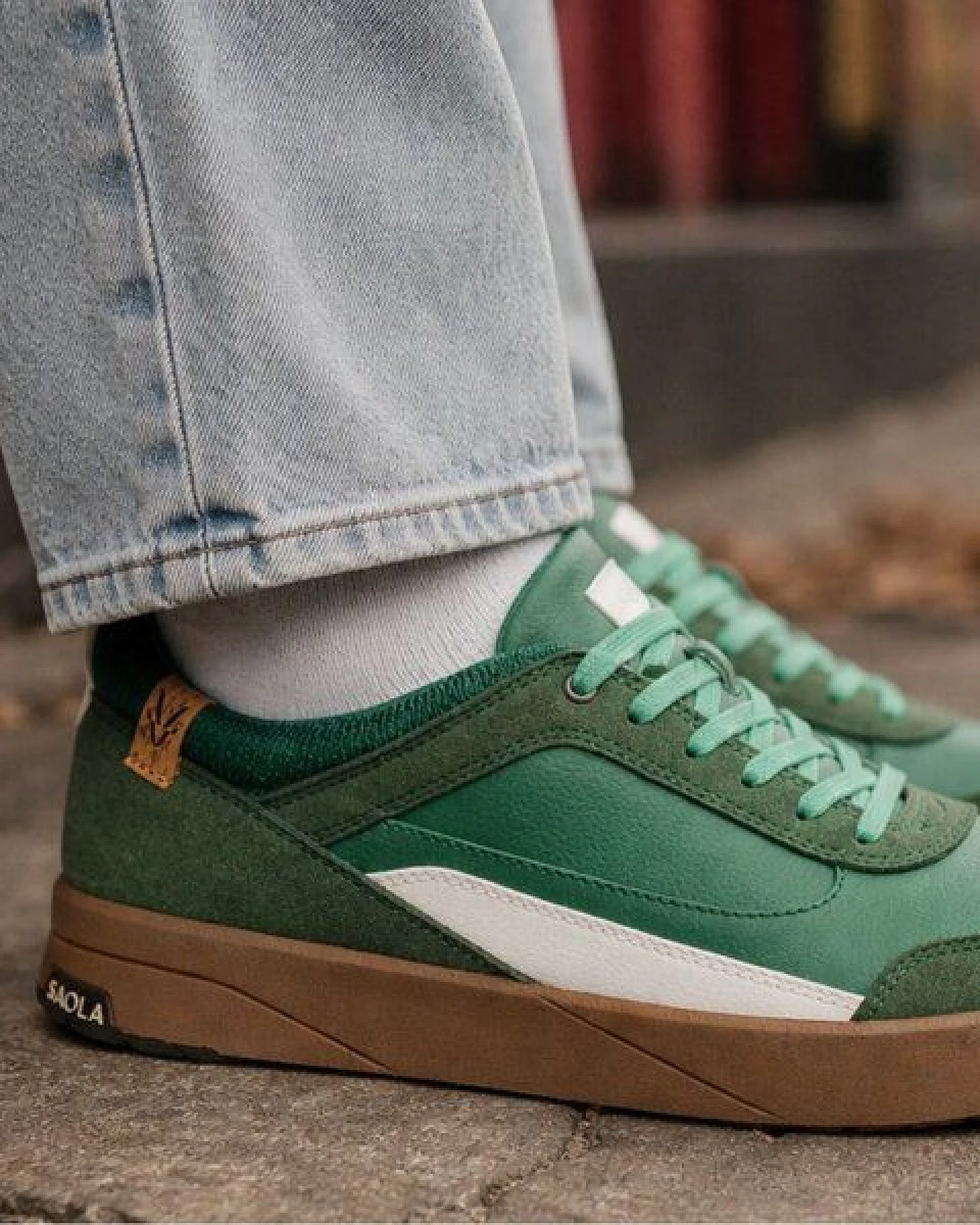 SAOLA Quito M - leicht & vegan Sneaker mit "Easy Slip In" – Ansicht 4
