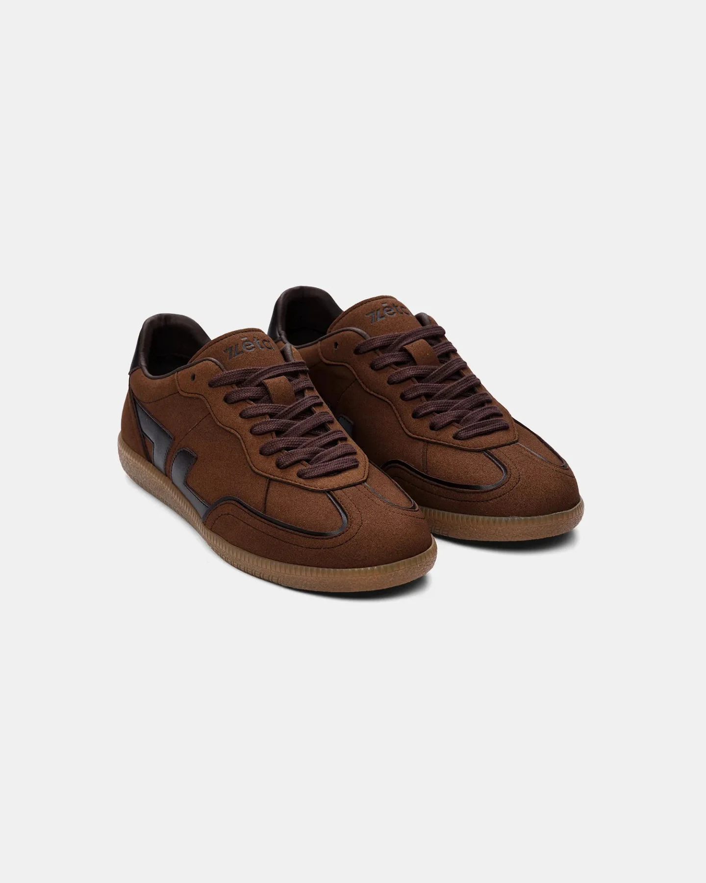 Zèta Herren vegan Sneaker Delta Nuts Braun – Ansicht 2