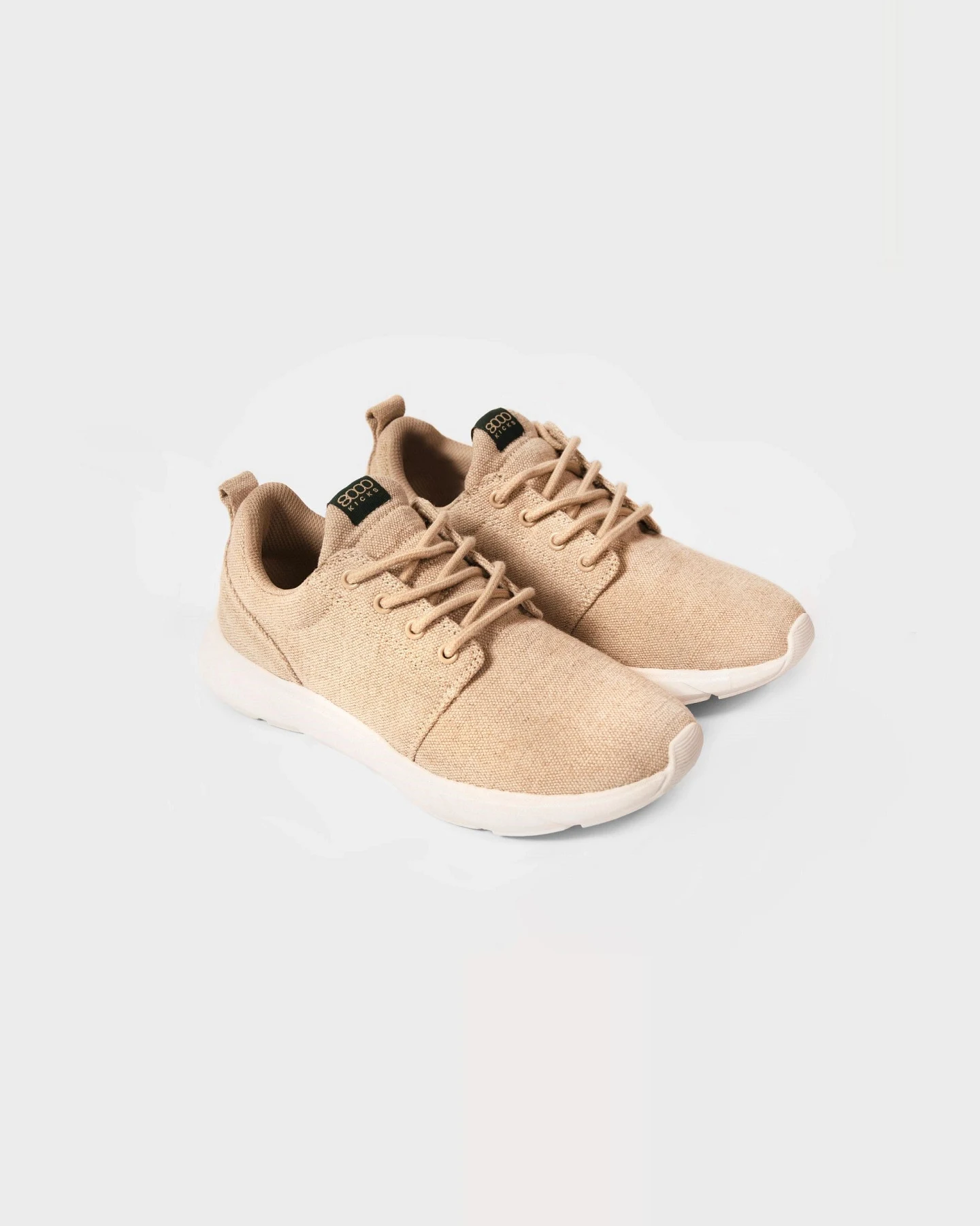8000kicks EU Damen vegan Sneaker Damen Explorer V2 Beige – Ansicht 2