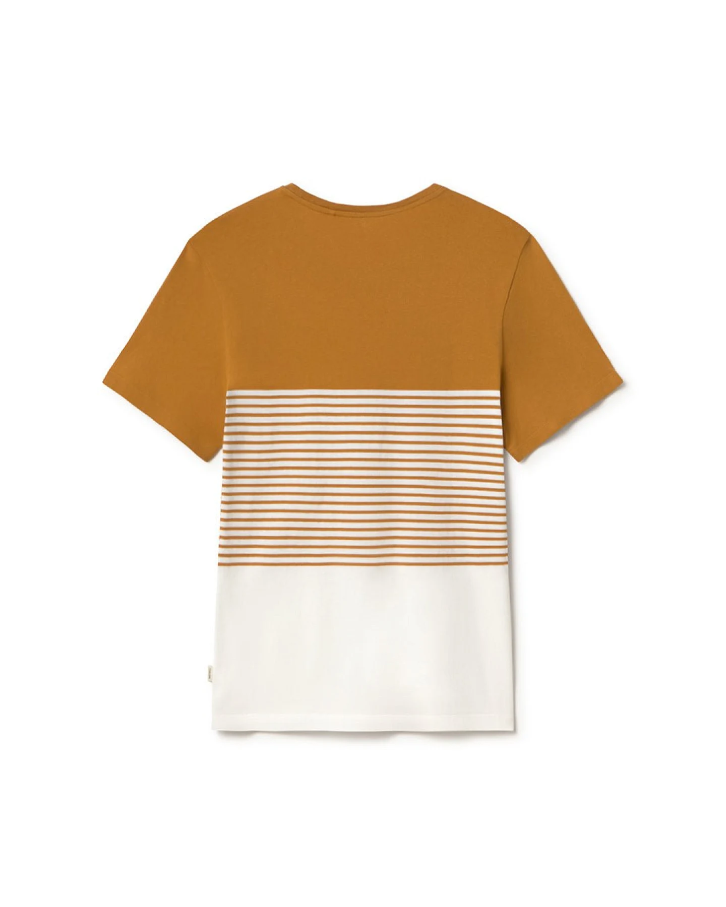 TWOTHIRDS Herren vegan T-Shirt Saint Pierre Senf – Ansicht 2