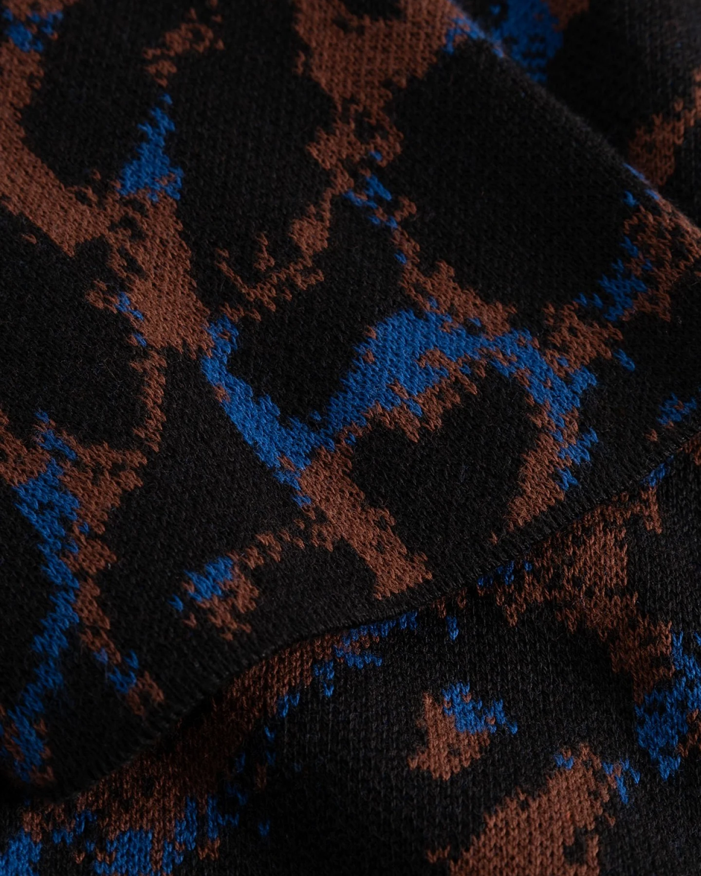 Strickpullover Limhamn Leopard Braun – Ansicht 5