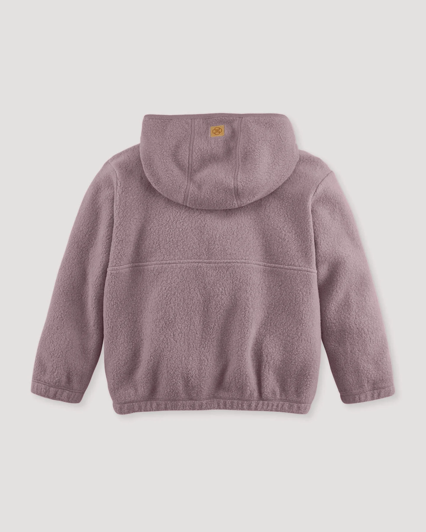 hessnatur Kinder Fleece Jacke Regular aus Bio-Baumwolle - lila - Größe 134/140 – Ansicht 2