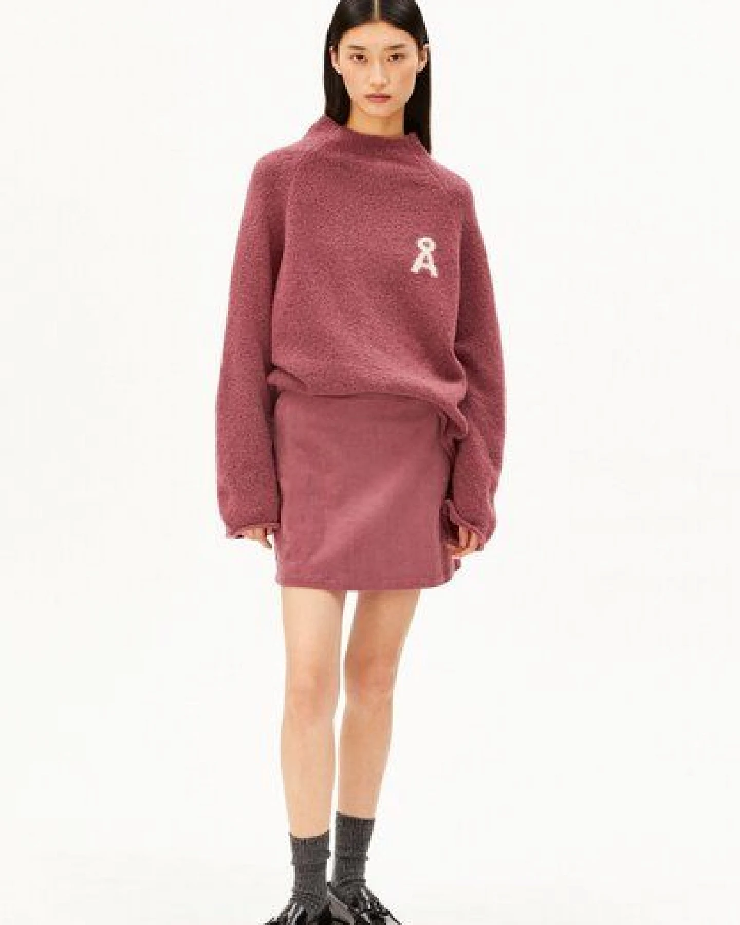 ARMEDANGELS ICONIC Å MONALAA BOUCLÉ Damen Pullover aus Woll Mix – Ansicht 4