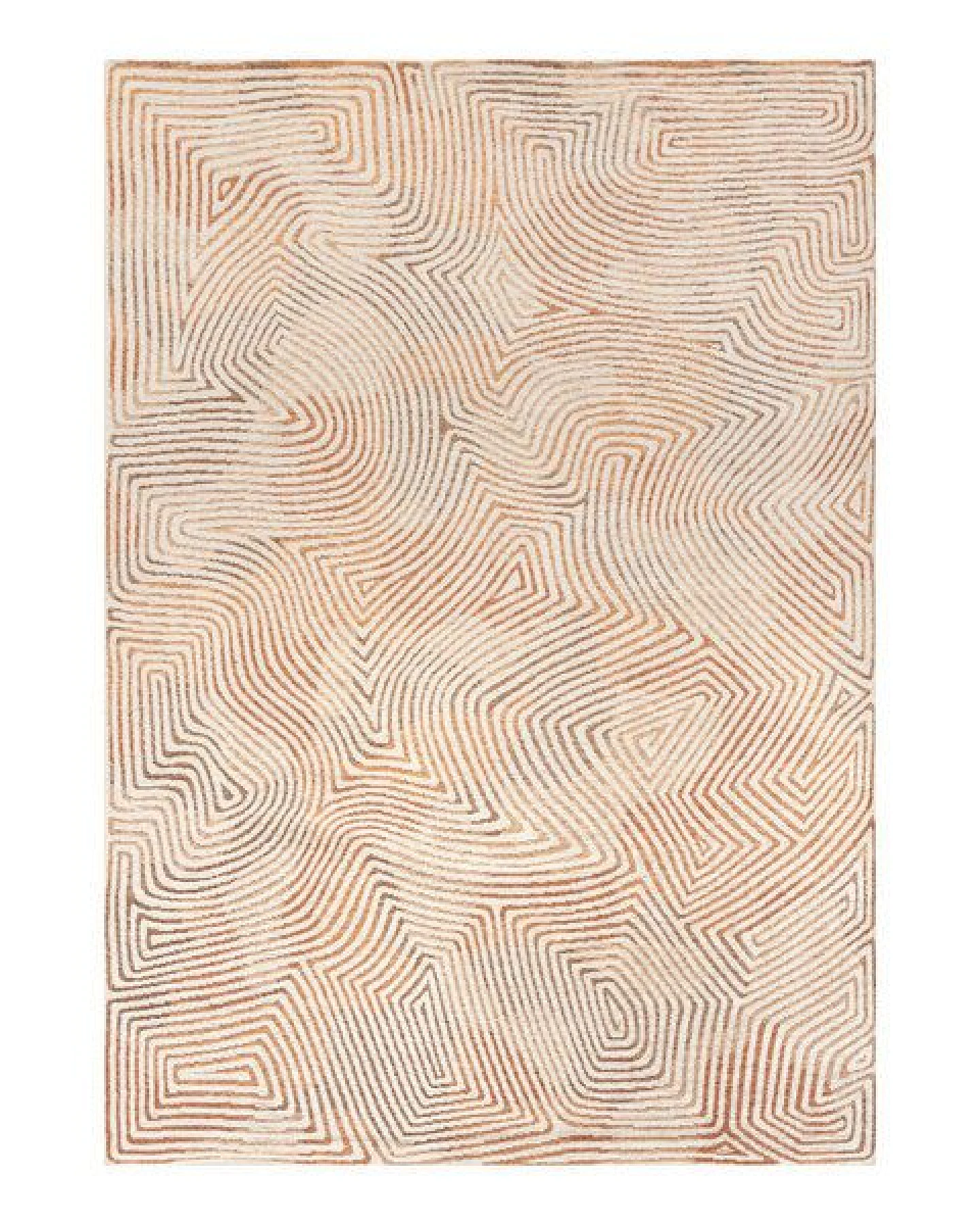 Louis De Poortere Teppich MEDITATION CORAL – Ansicht 2