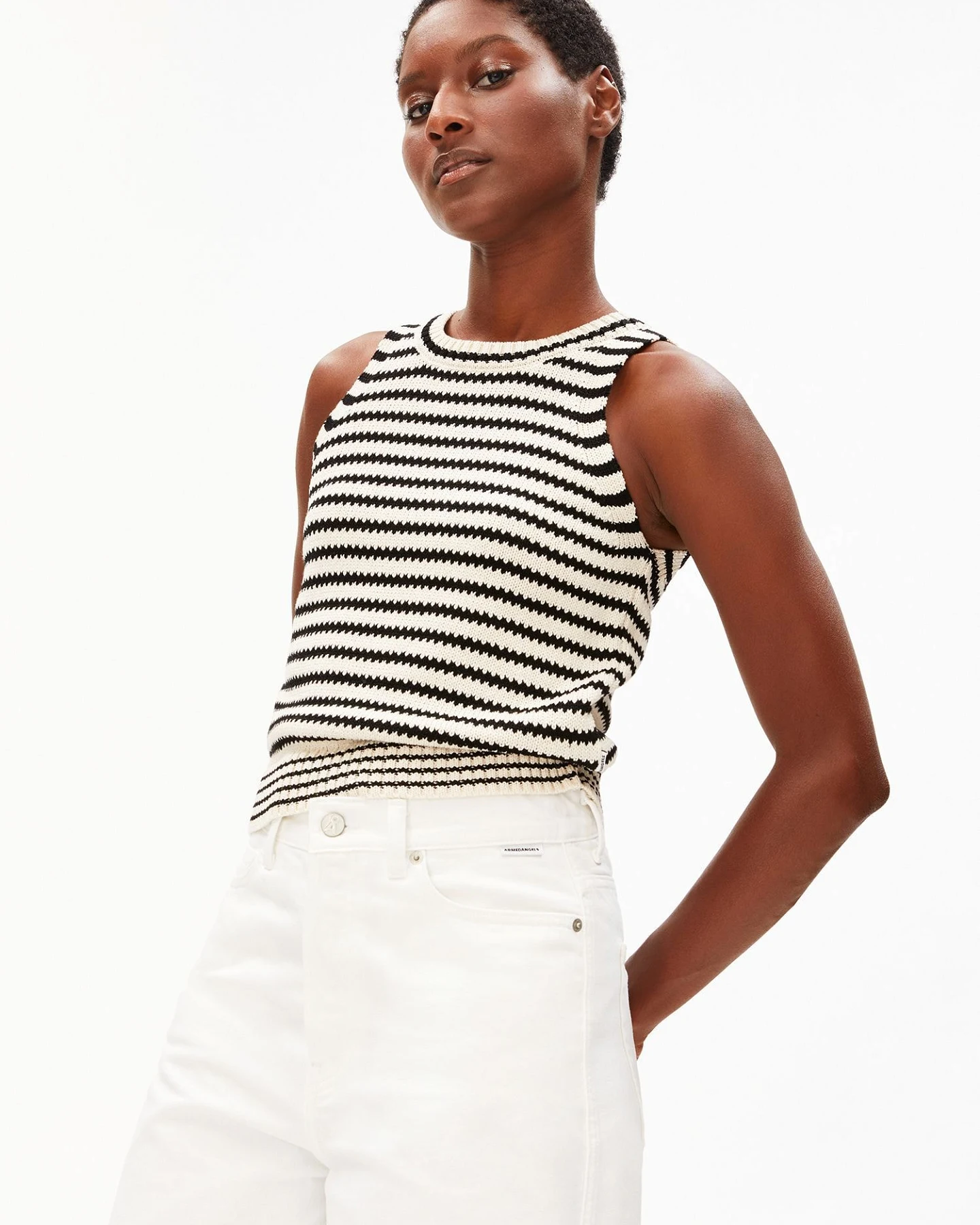 ARMEDANGELS Stricktop STRIPE – Ansicht 3