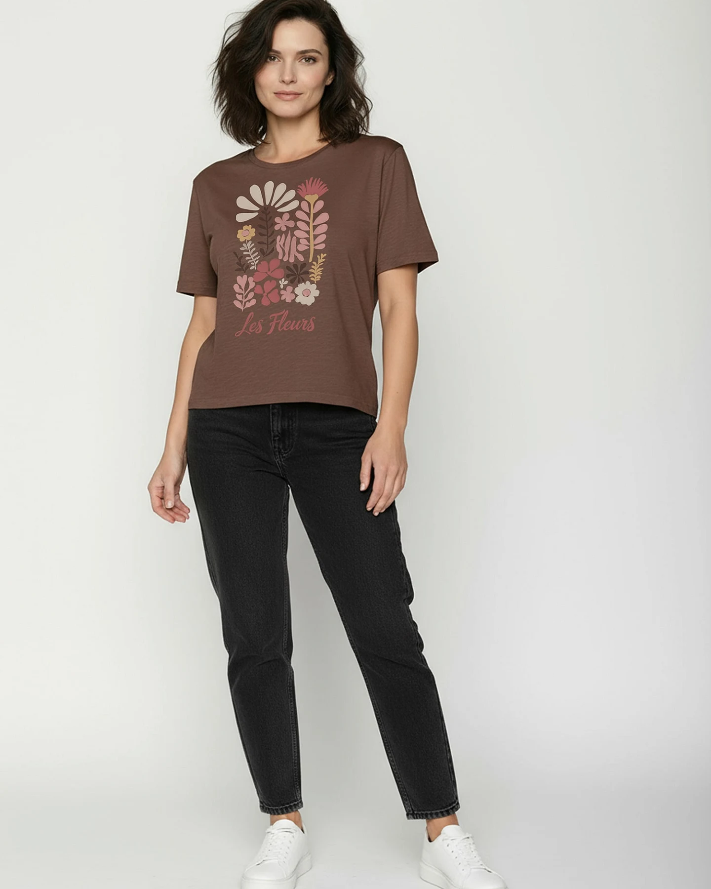 GREENBOMB T-Shirt Nova Les Fleurs – Ansicht 4