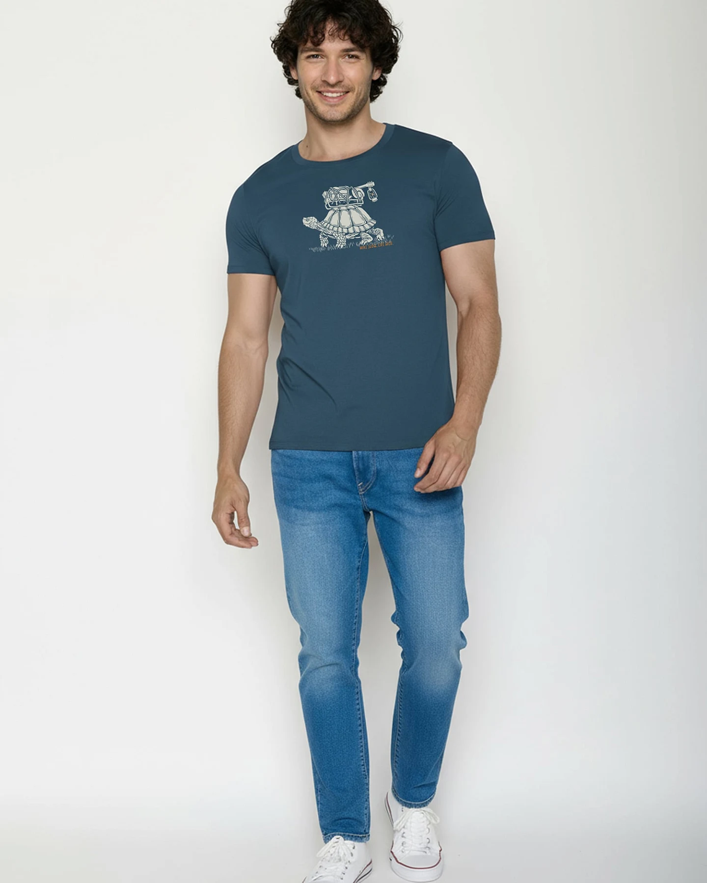 GREENBOMB T-Shirt Guide Turtle Walk – Ansicht 4