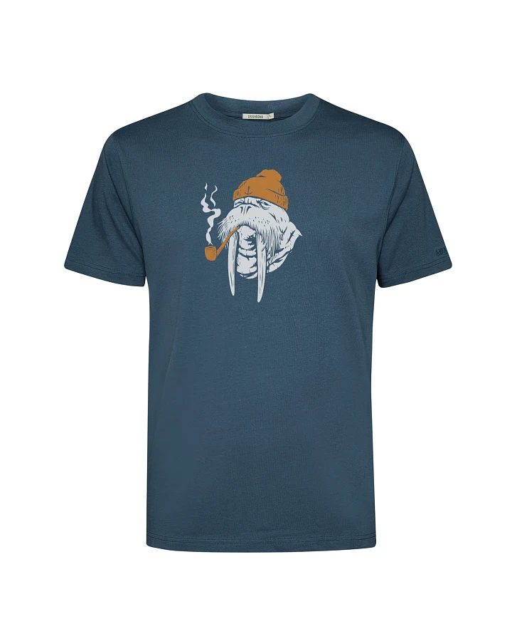 GREENBOMB T-Shirt Fusion Smokey Walrus