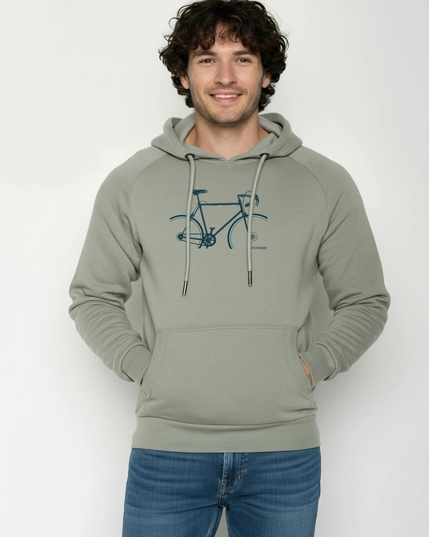 GREENBOMB Hoodie Trek Bike Crop – Ansicht 2