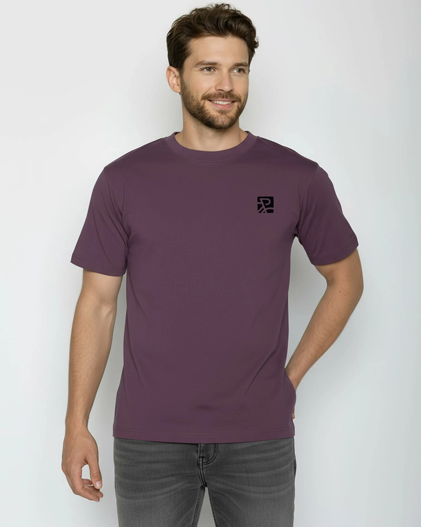 GREENBOMB T-Shirt Fusion Bike Square – Ansicht 2