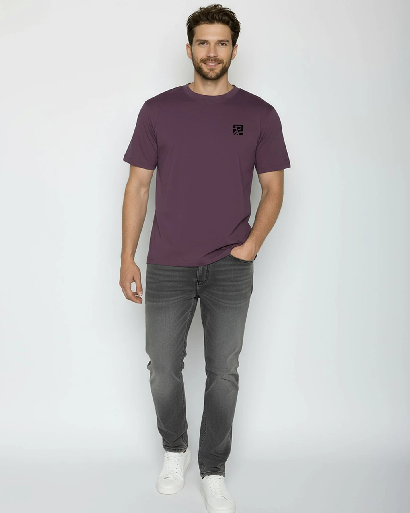GREENBOMB T-Shirt Fusion Bike Square – Ansicht 4
