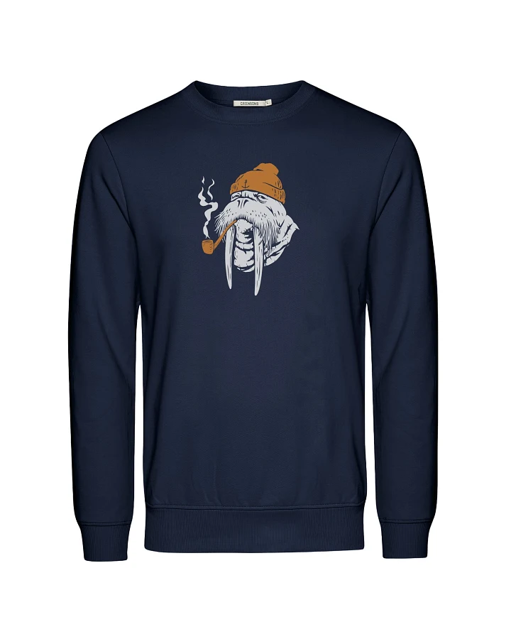 GREENBOMB Sweatshirt Wild Smokey Walrus