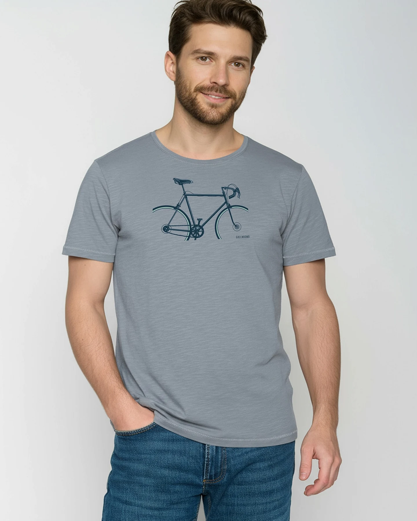 GREENBOMB T-Shirt Spice Bike Crop – Ansicht 2