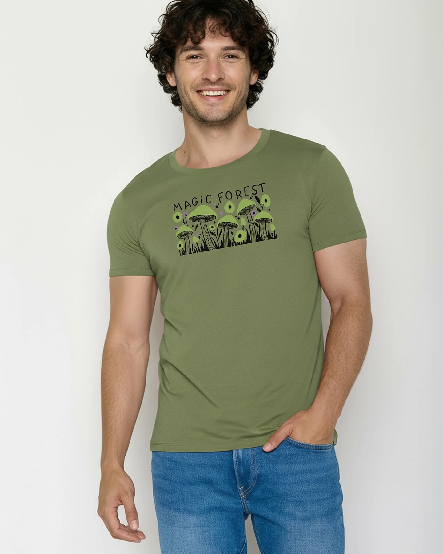 GREENBOMB T-Shirt Guide Magic Forest – Ansicht 2