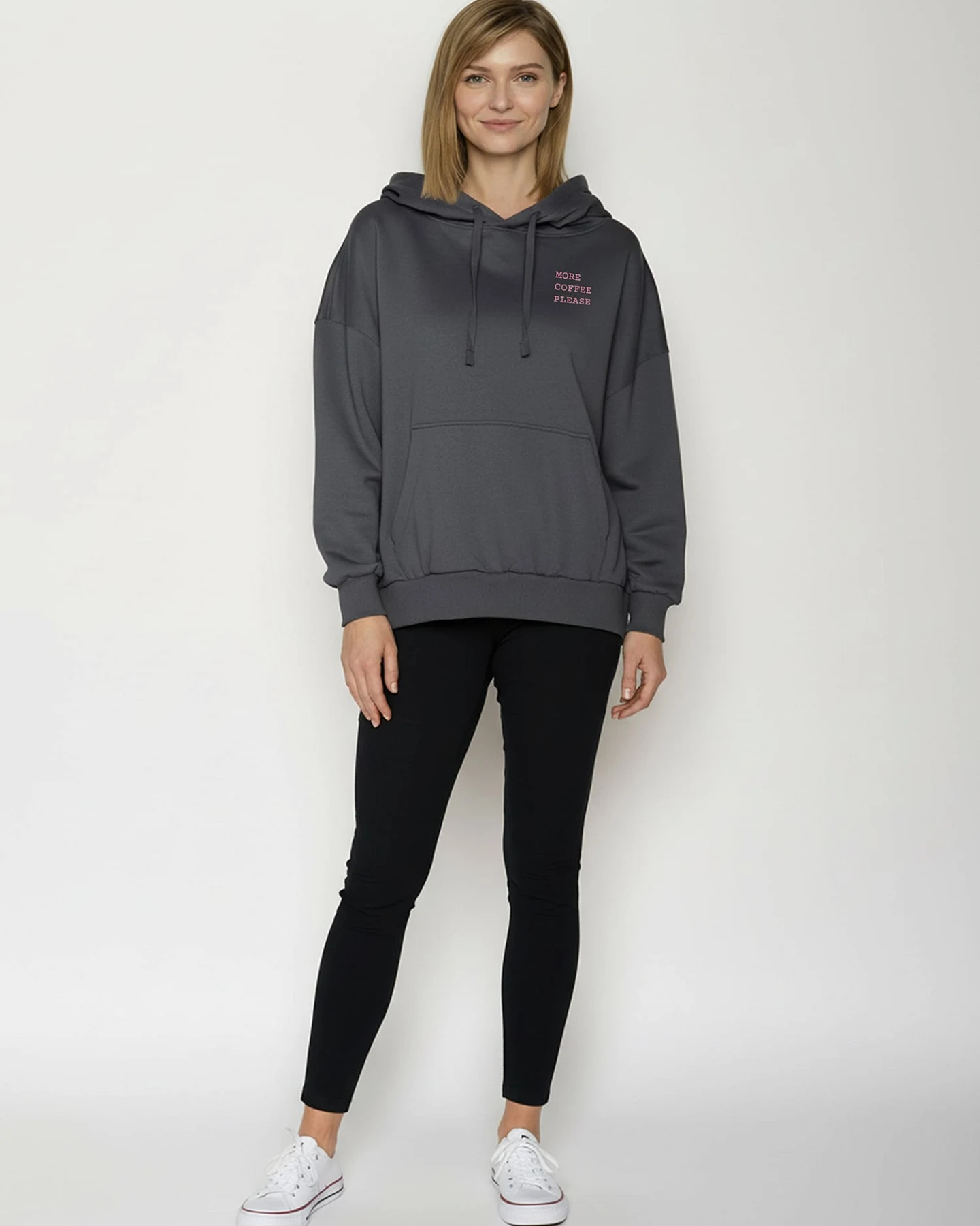 GREENBOMB Hoodie Mello Dog Coffee – Ansicht 5