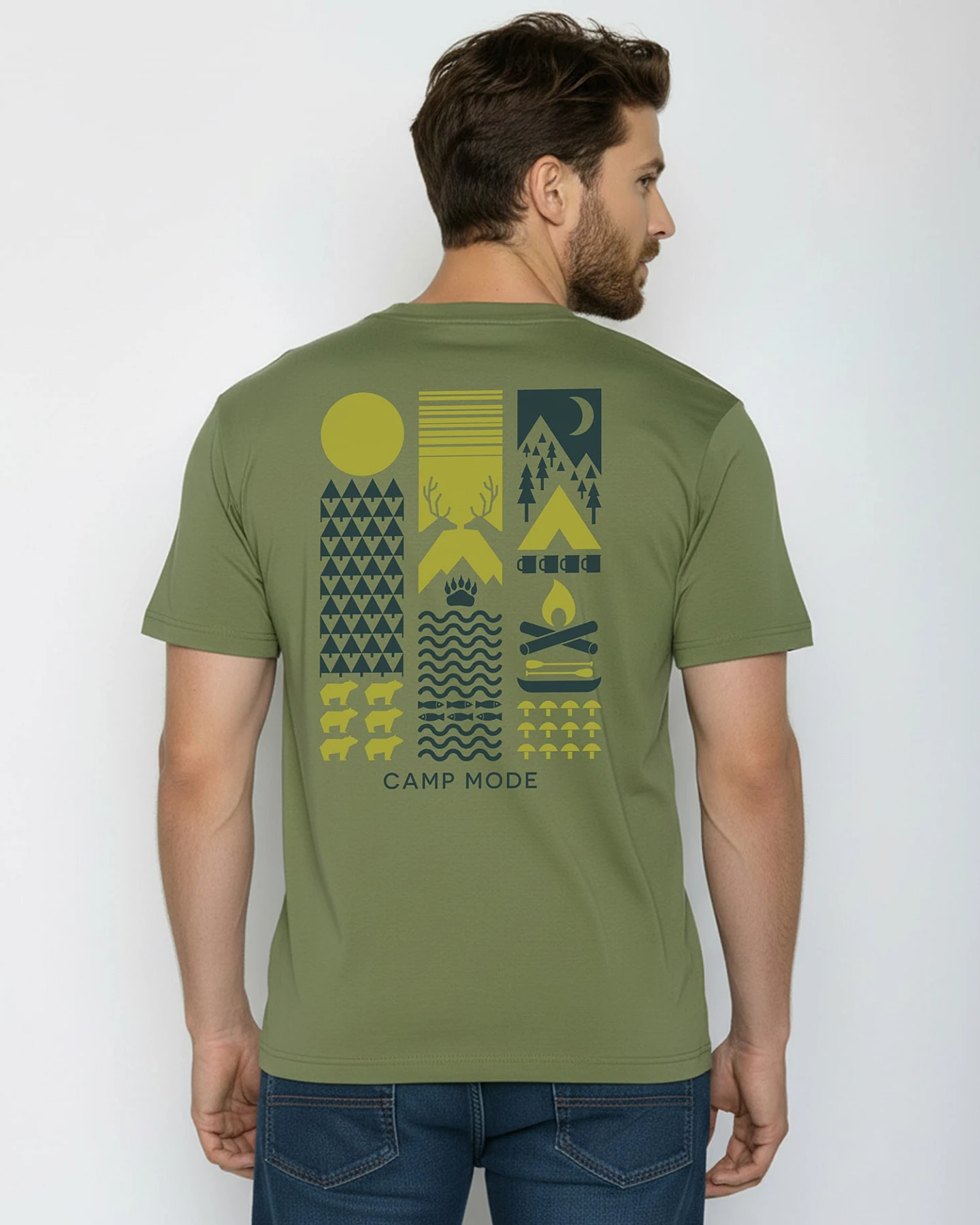 GREENBOMB T-Shirt Fusion Camp Mode – Ansicht 2