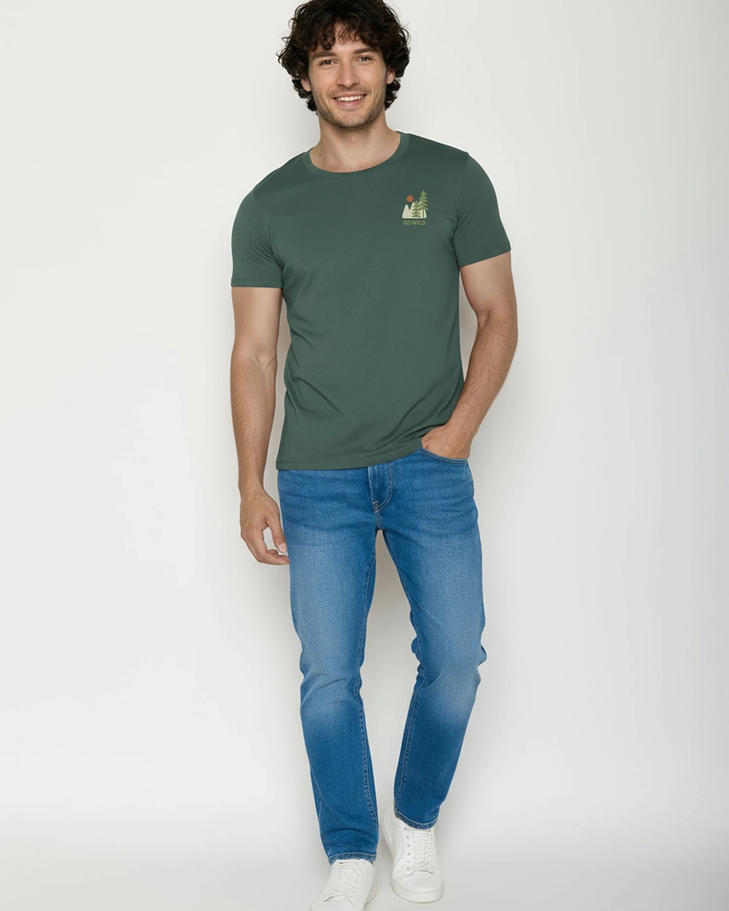 GREENBOMB T-Shirt Guide Wild Pines – Ansicht 3