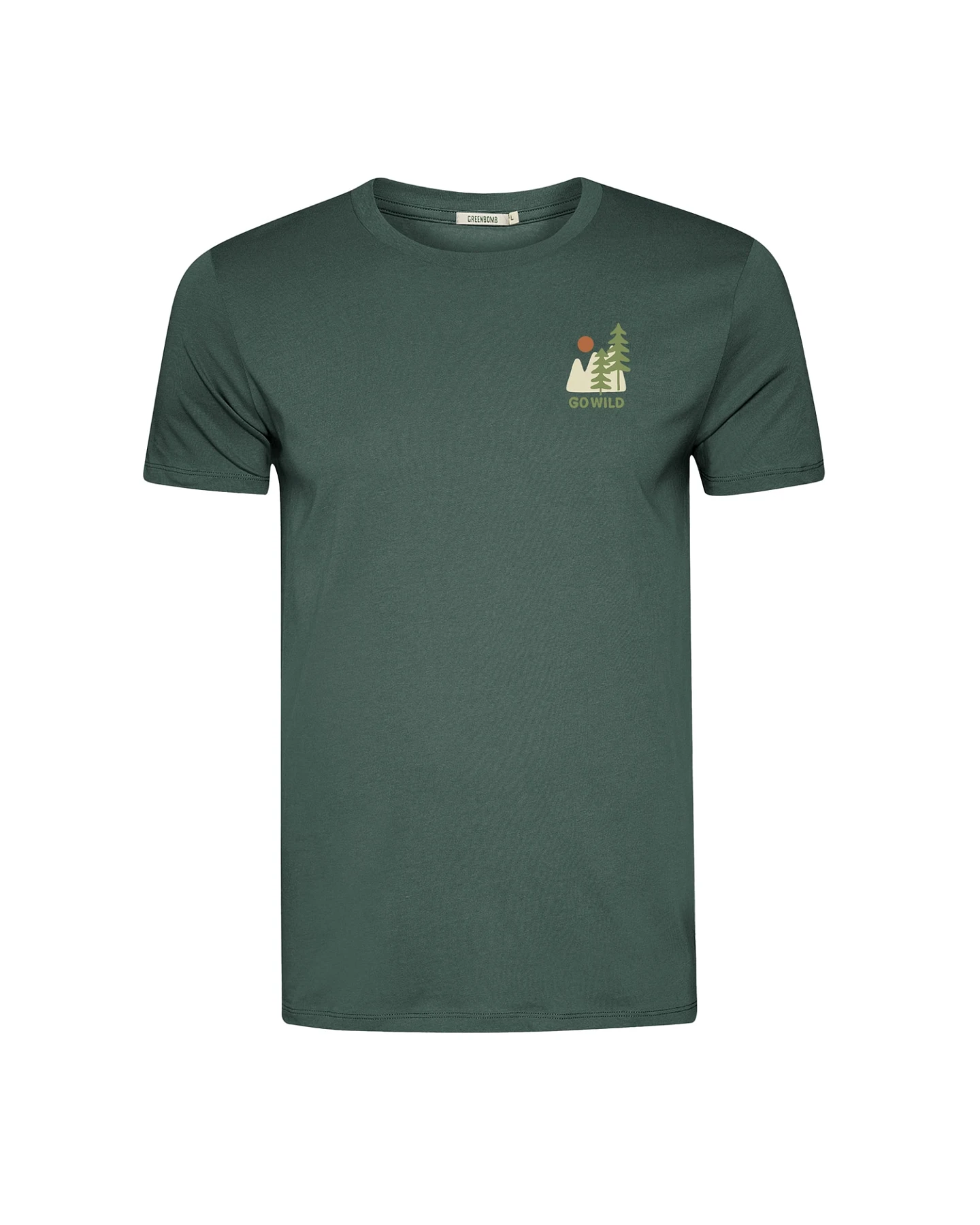 GREENBOMB T-Shirt Guide Wild Pines – Ansicht 5