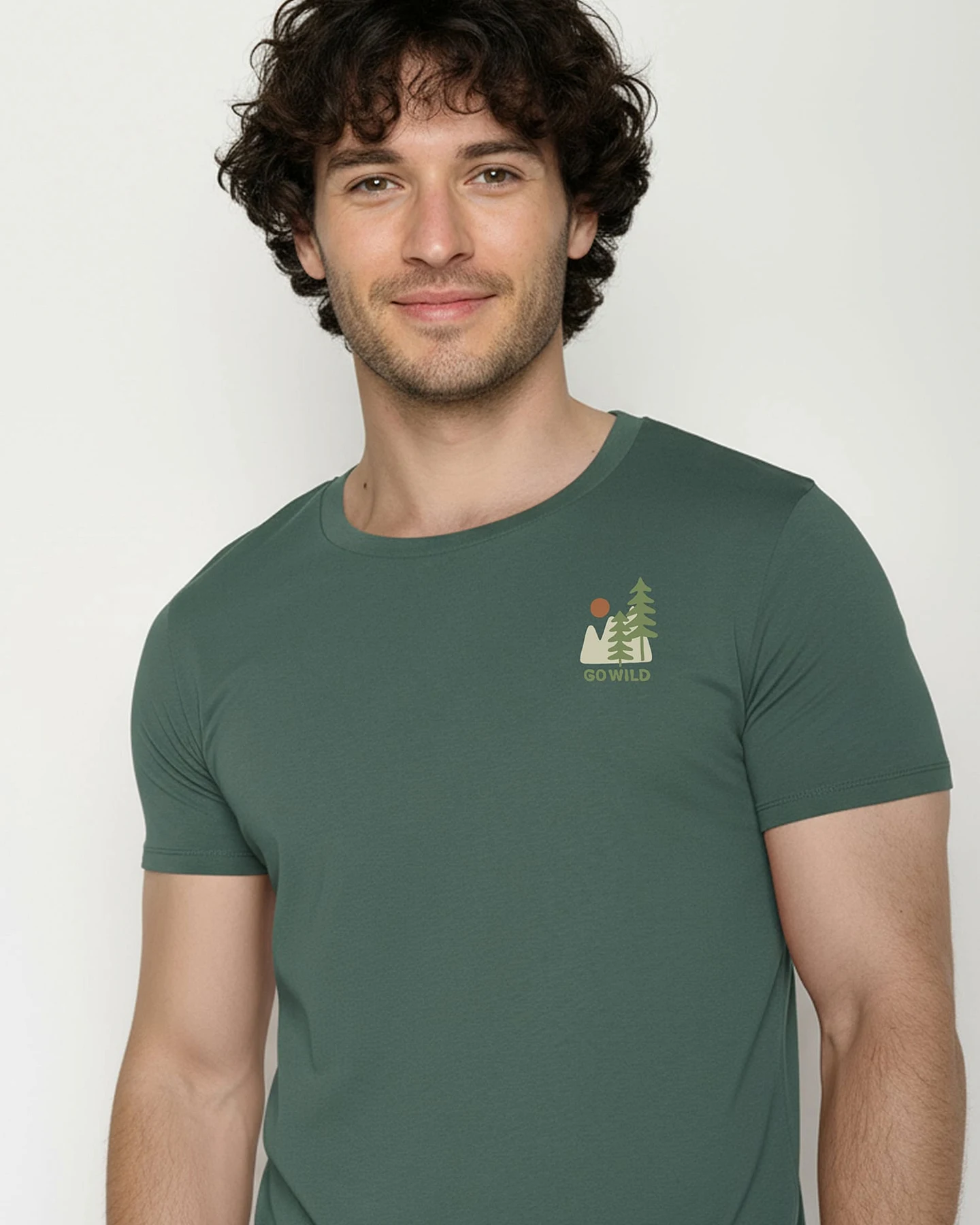 GREENBOMB T-Shirt Guide Wild Pines – Ansicht 2