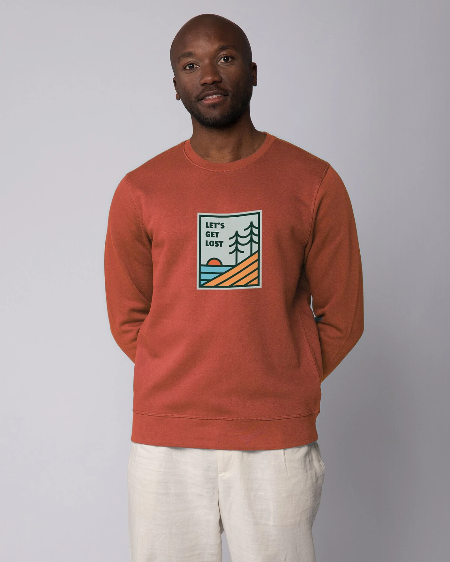 Watapparel Sweatshirt Lets Get Lost – Ansicht 2
