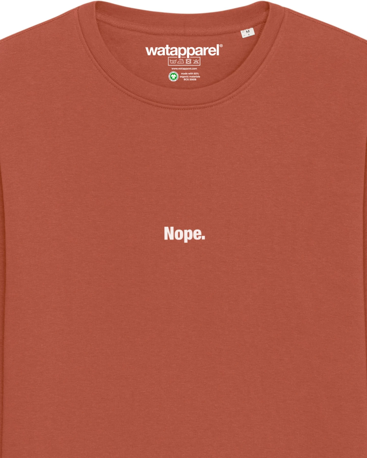 Watapparel Sweatshirt Nope – Ansicht 3