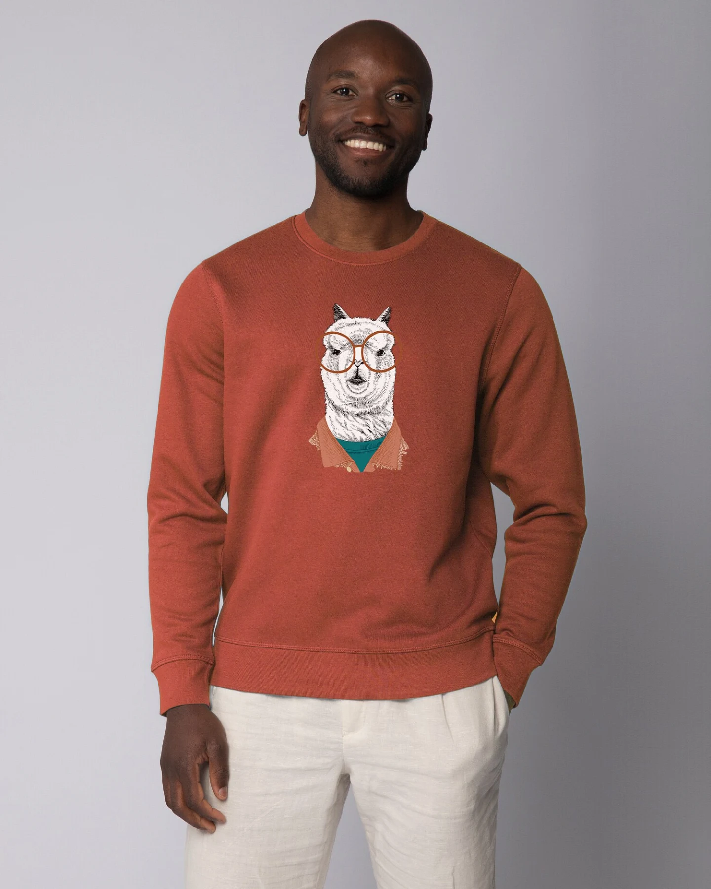 Watapparel Sweatshirt Lama – Ansicht 2