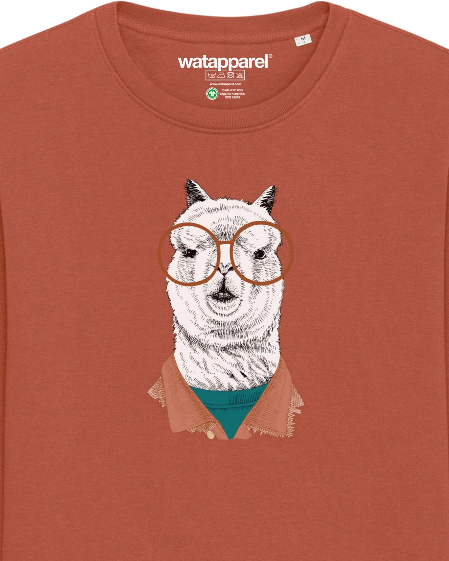 Watapparel Sweatshirt Lama – Ansicht 3