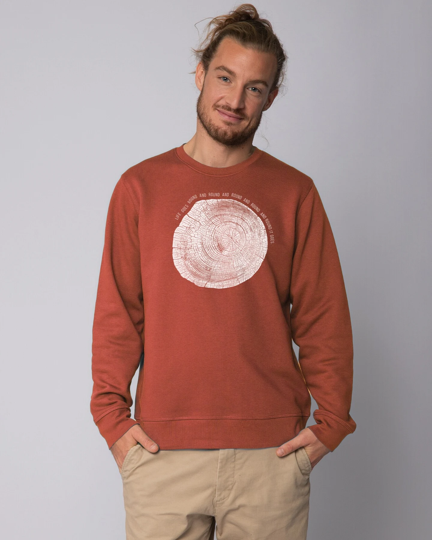 Watapparel Sweatshirt Baumscheibe – Ansicht 2
