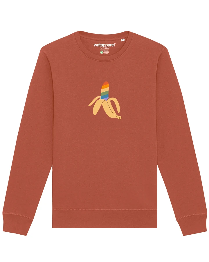Watapparel Sweatshirt Rainbow Banana